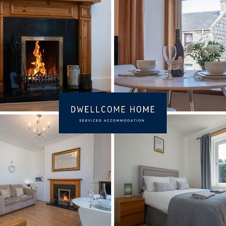 Dwellcome Home Ltd 1 Bed Apt, Half Mile To Union Street Yet Quiet, Free Parking, Fast Wifi, Ideal For Long Term Contractor, Etc Stays, Fully Equipped Kitchen, Regular Housekeeping Option - See Our Site For Assurance Aberdeen Eksteriør bilde